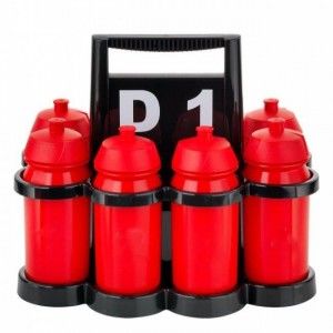 Koter Kado Bidonkrat Met Tekst Inclusief 8 Blanco Bidons koter kado kopen in de aanbieding