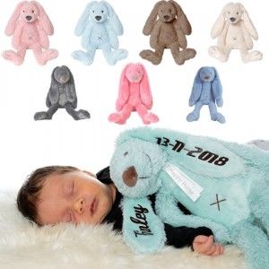 Koter Kado Happy Horse Konijn Richie Met Naam Bedrukt koter kado kopen in de aanbieding