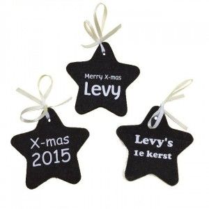Koter Kado Vilten Kersthanger Met Naam Bedrukt koter kado kopen in de aanbieding