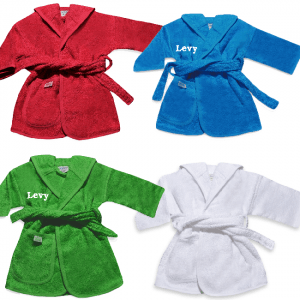 Koter Kado Kinderbadjas 1 14 Jaar Met Capuchon Geborduurd Naam koter kado kopen in de aanbieding
