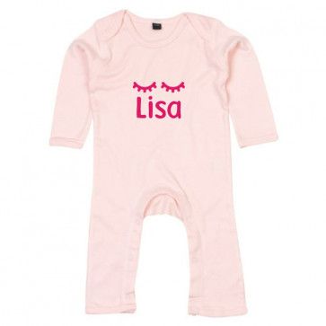 Babypakje met naam bedrukt