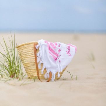 Hamam Handdoek met naam borduring