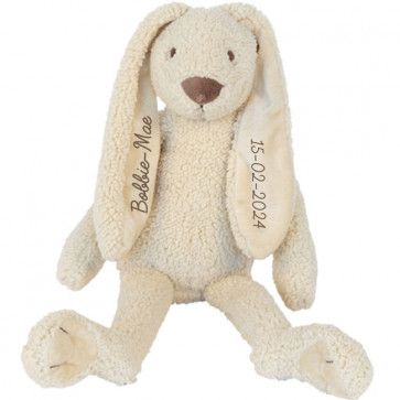 Teddy Happy Horse Konijn Richie met naam geborduurd