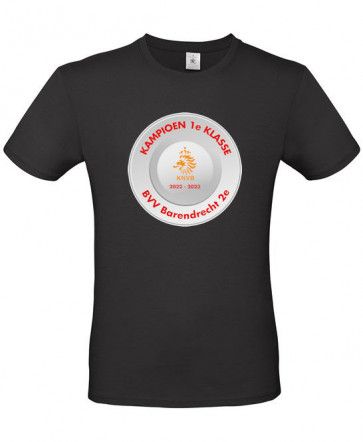 Kampioen Shirt met afbeelding Schaal 