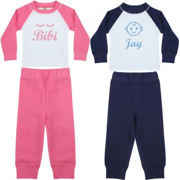 Kinder Pyjama met naam bedrukt