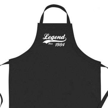 Legend kookschort/BBQ Schort voor volwassenen met tekst