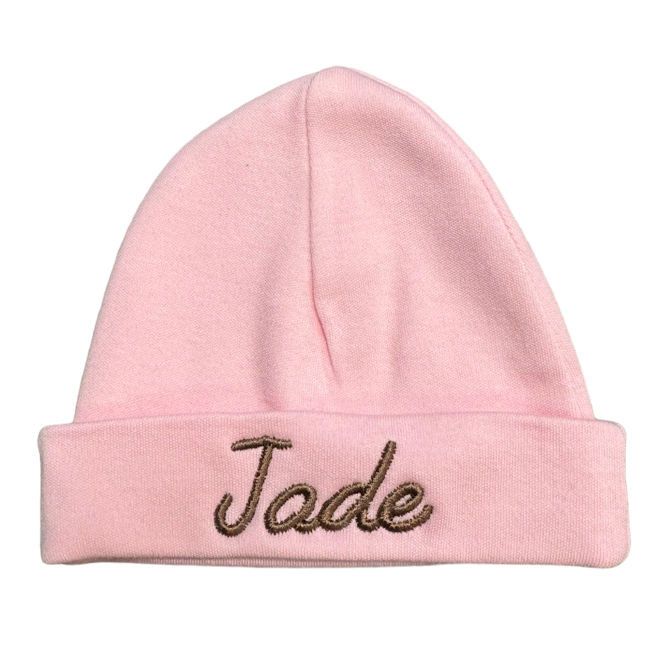 Babymutsje geborduurd met naam |leuk voor de 1e foto's!