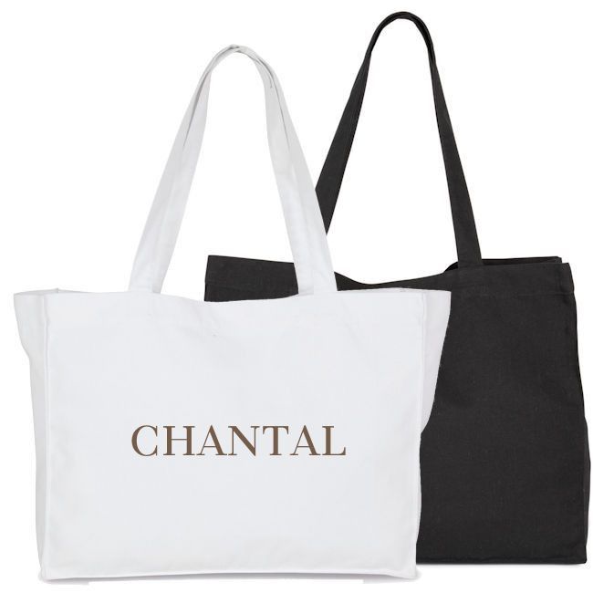 Katoenen shopper bedrukken sale