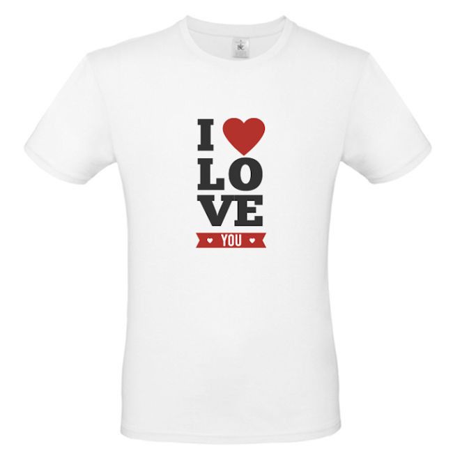 Valentijn T shirt Bestel online je Valentijnskado