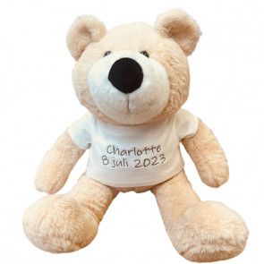 Funnies knuffel geborduurd met naam