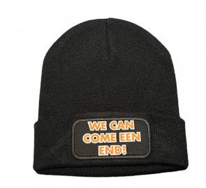 Beanie muts WE CAN COME EEN END