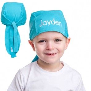 Lukkies bandana geborduurd met naam
