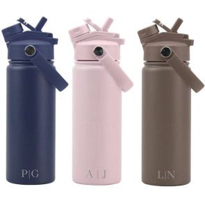 Lukkies RVS Fles met Initialen 532 ml