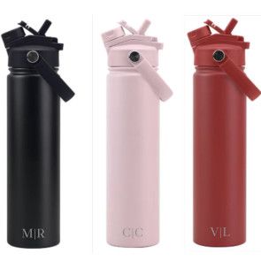 Lukkies RVS Fles met Initialen 740 ml