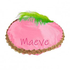 Roze pietenmuts met naam