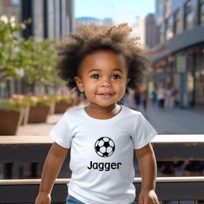 Baby t-shirt  bedrukt met naam