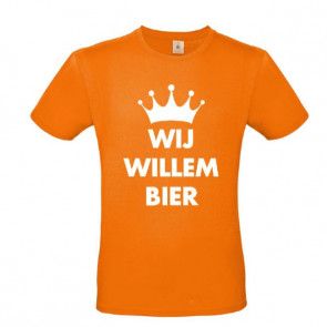 Oranje shirt voor KONINGSDAG