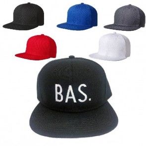 Snapback cap/pet met naam/tekst geborduurd
