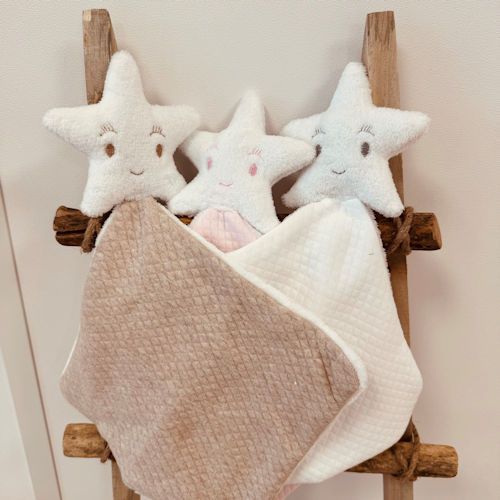 doudou knuffeldoekje met naam geborduurd koterkado