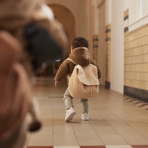 Teddy rugtas met naam geborduurd koterkado