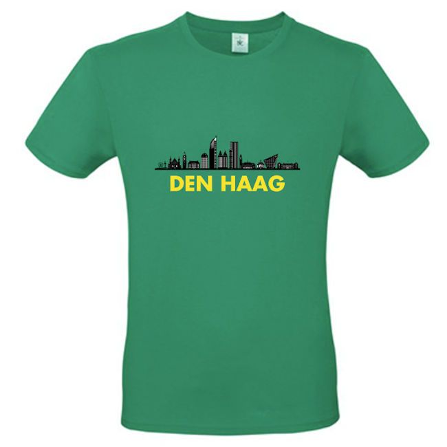 Skyline shirt Den Haag met naam of tekst KoterKado