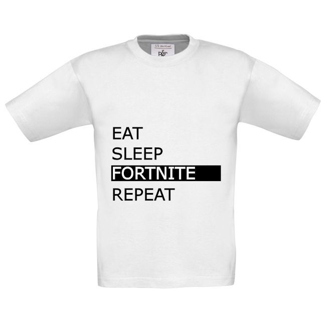 EAT SLEEP FORTNITE REPEAT SHIRT