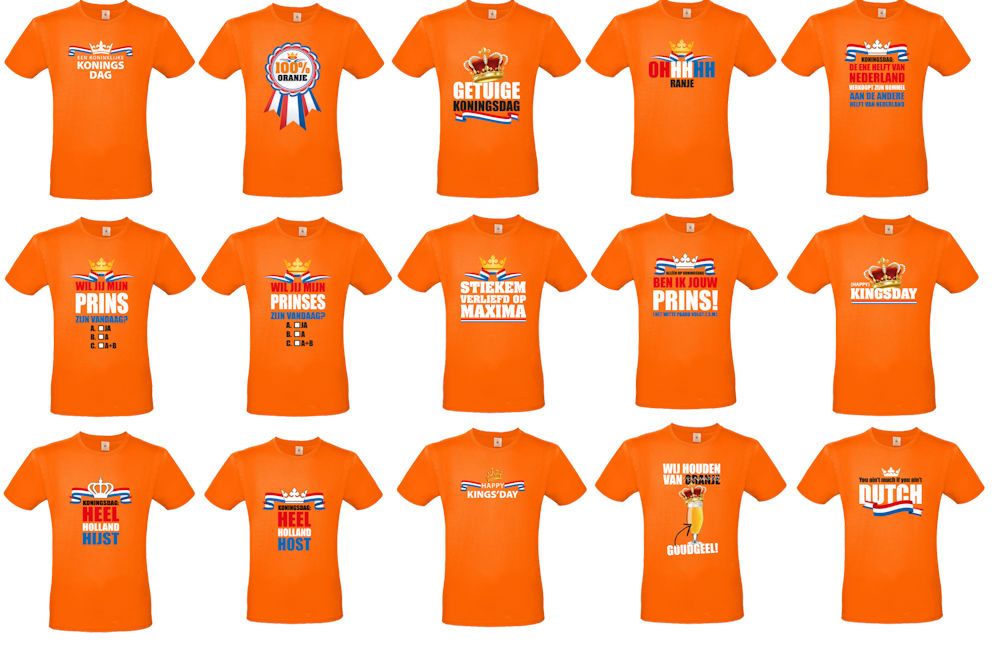 koningsdag shirt bedrukken met naam online koterkado