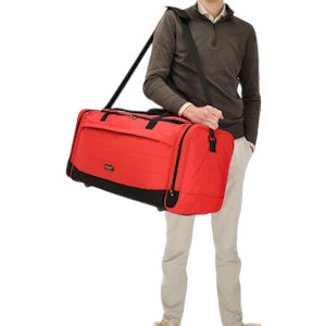 Teddy Rugzak Beer taupe met bruin leer met naam geborduurd