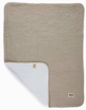 Mousseline babydeken met naam Koter Kado