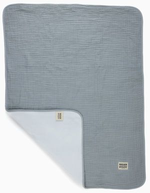 Mousseline babydeken met naam Koter Kado