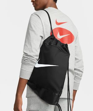 Nike gymtas drawstringbag met naam koterkado